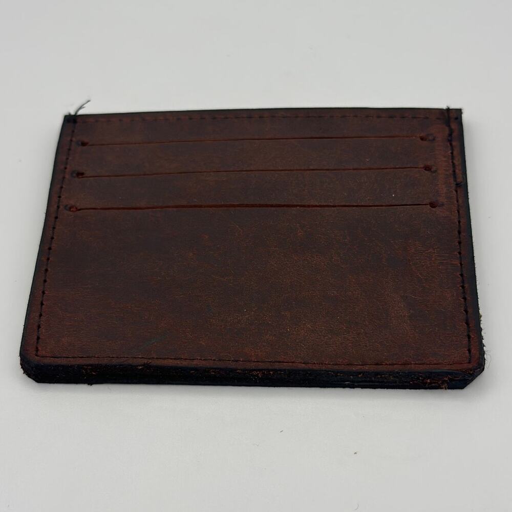 Minimalist Oaxaca Mexico Handmade Real Leather Wallet